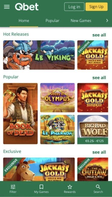 Best online casino qbet in GB